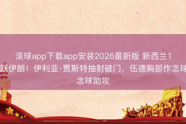 滚球app下载app安装2026最新版 新西兰1-0跳跃伊朗！伊利亚·贾斯特抽射破门，伍德胸部作念球助攻